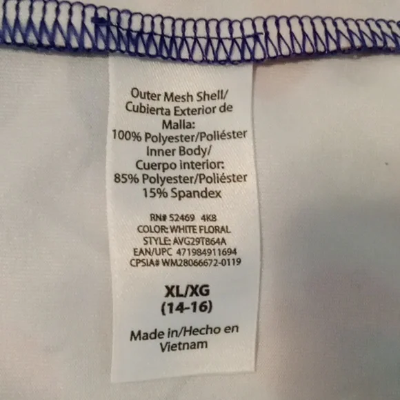 Avia women's workout racer back tank top size XL (14-16) - Picture 8 of 9